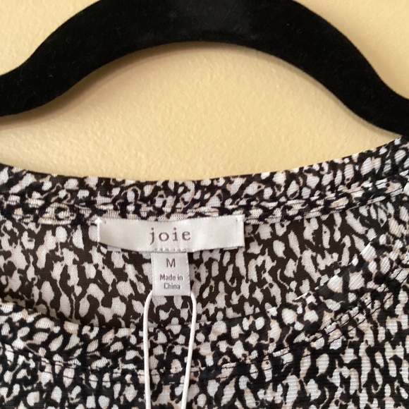 Joie Black and White Women's Top - Picture 3 of 8